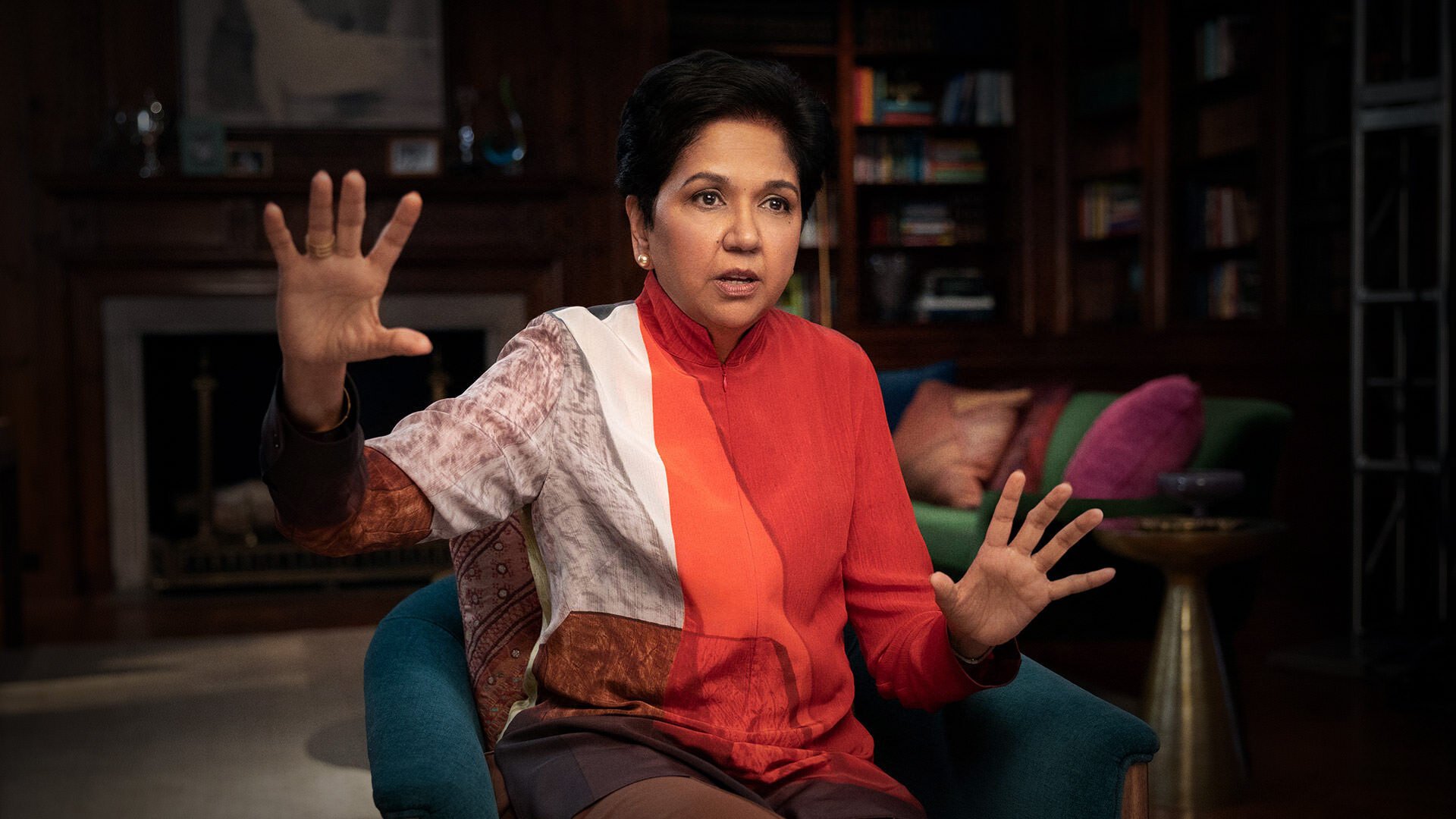 Indra Nooyi explains in her class